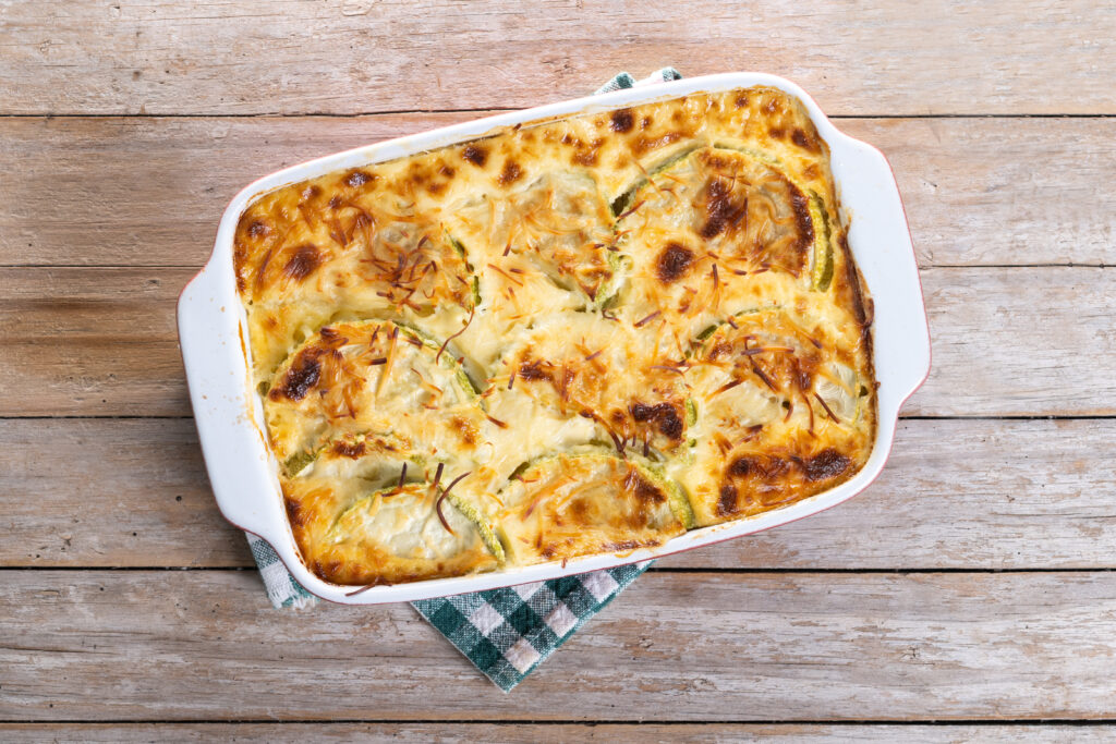 Vegan Lentil and Mushroom Shepherd’s Pie topped with fluffy mashed potatoes and fresh thyme